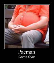 Pacman. Game Over 