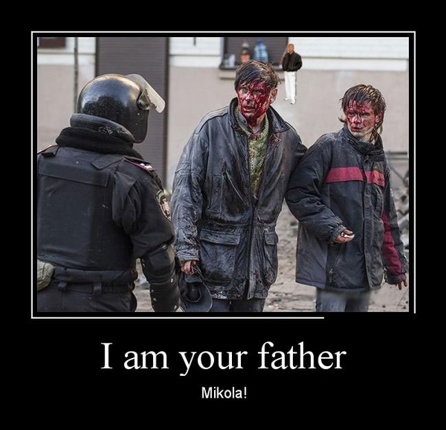 I am your father. Mikola! 