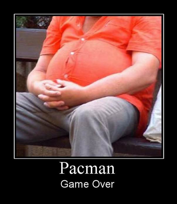 Pacman. Game Over 
