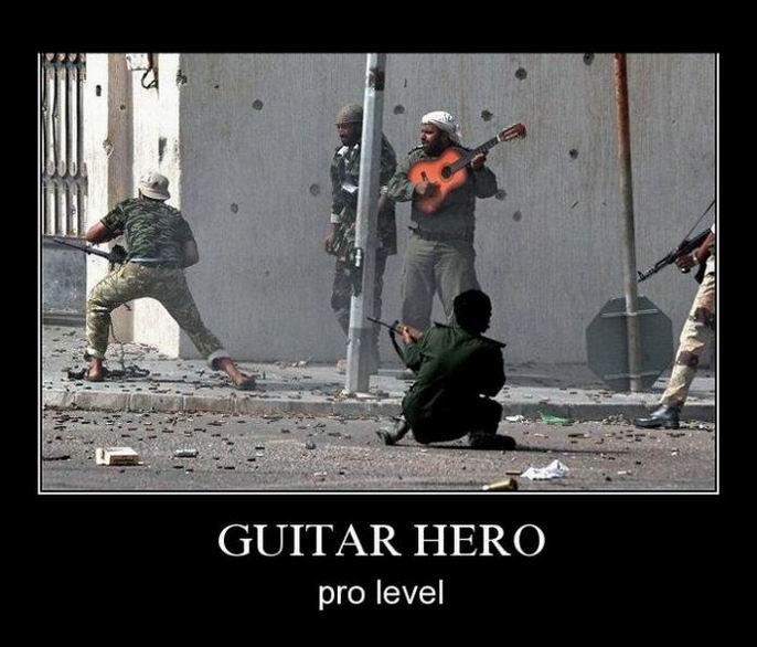 Guitar hero, pro level 
