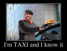 Im TAXI and I know it 