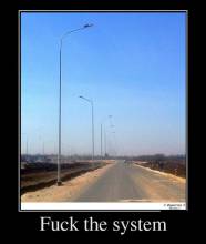 Fuck the system 