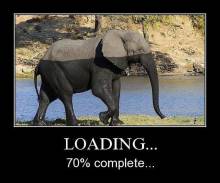 Loading 70% complete.