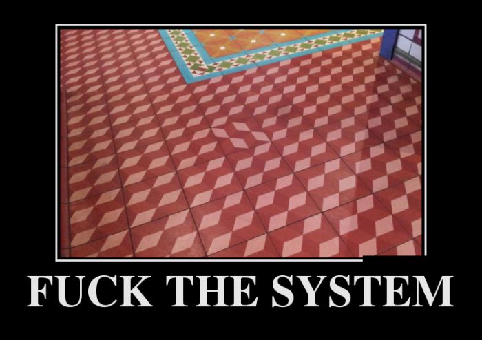 Fuck the system 