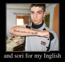 And sori for my Inglish 