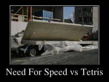 Need For Speed vs Tetris