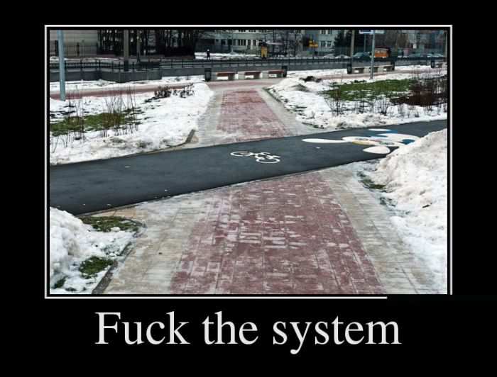 Fuck the system 