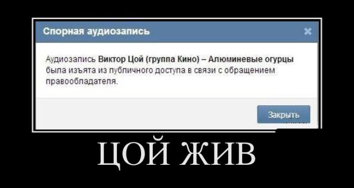 Цой жив 