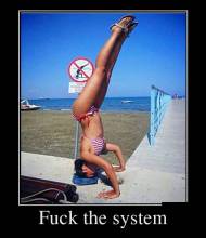 Fuck the system